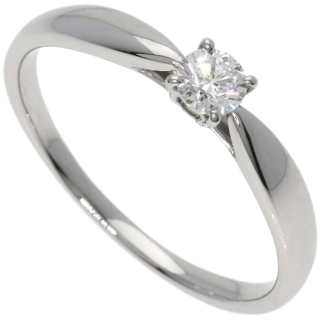 TIFFANY&CO. HARMONY DIAMOND RING PLATINUM: TIFFANY&Co. Harmony Diamond Ring Platinum Brand: TIFFANY&Co. Type: Ring Material: Platinum PT950, Main Stone/Creation Natural Color: Exterior Color Silver Size: 7.5 (US) Accessories: None