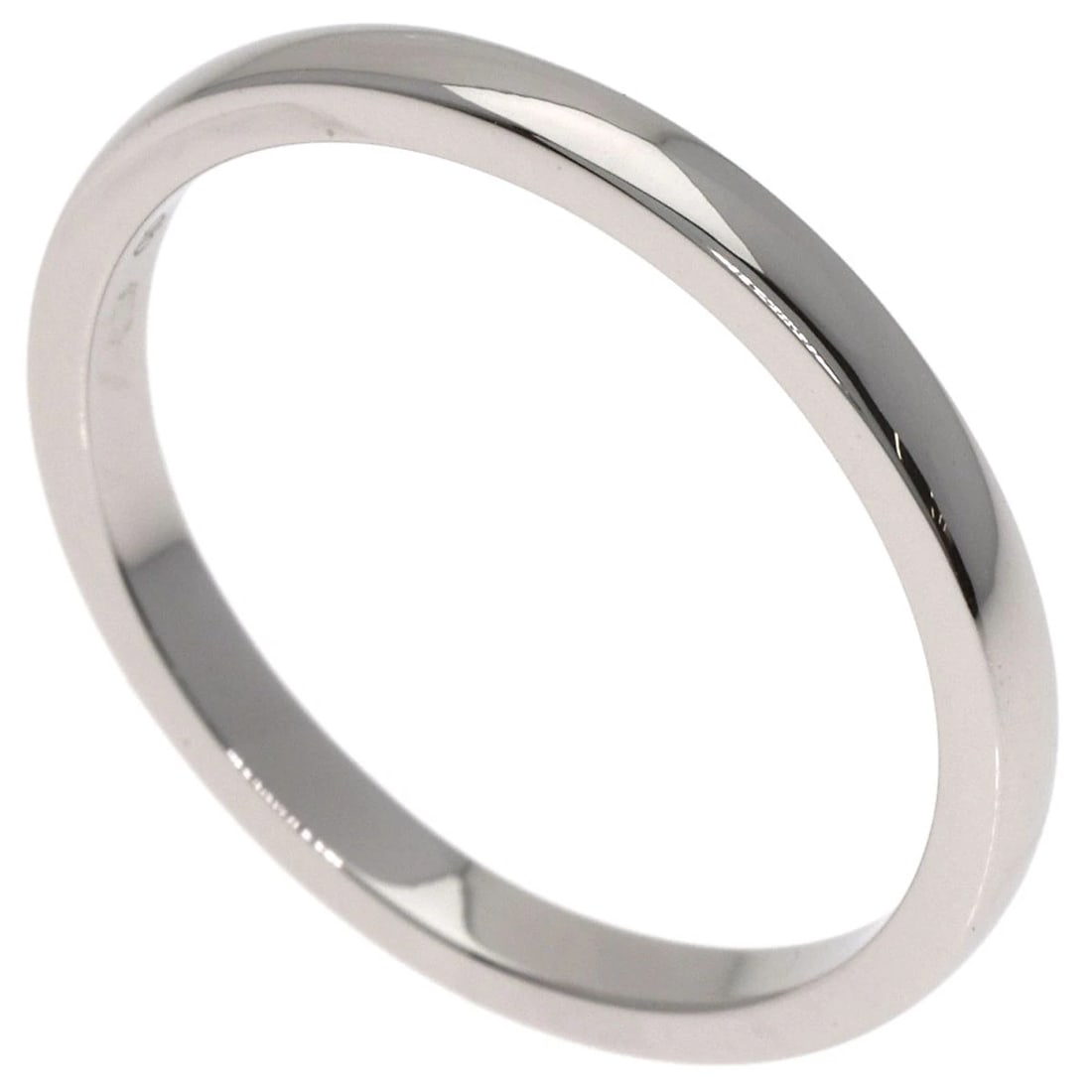 CARTIER WEDDING RING PLATINUM PT950: CARTIER Wedding Ring Platinum PT950 Brand: CARTIER Type: Ring Material: Platinum PT950, Color: Exterior Color Silver Size: 7.75 (US) Accessories: None Accessories Notice: When purchasing p