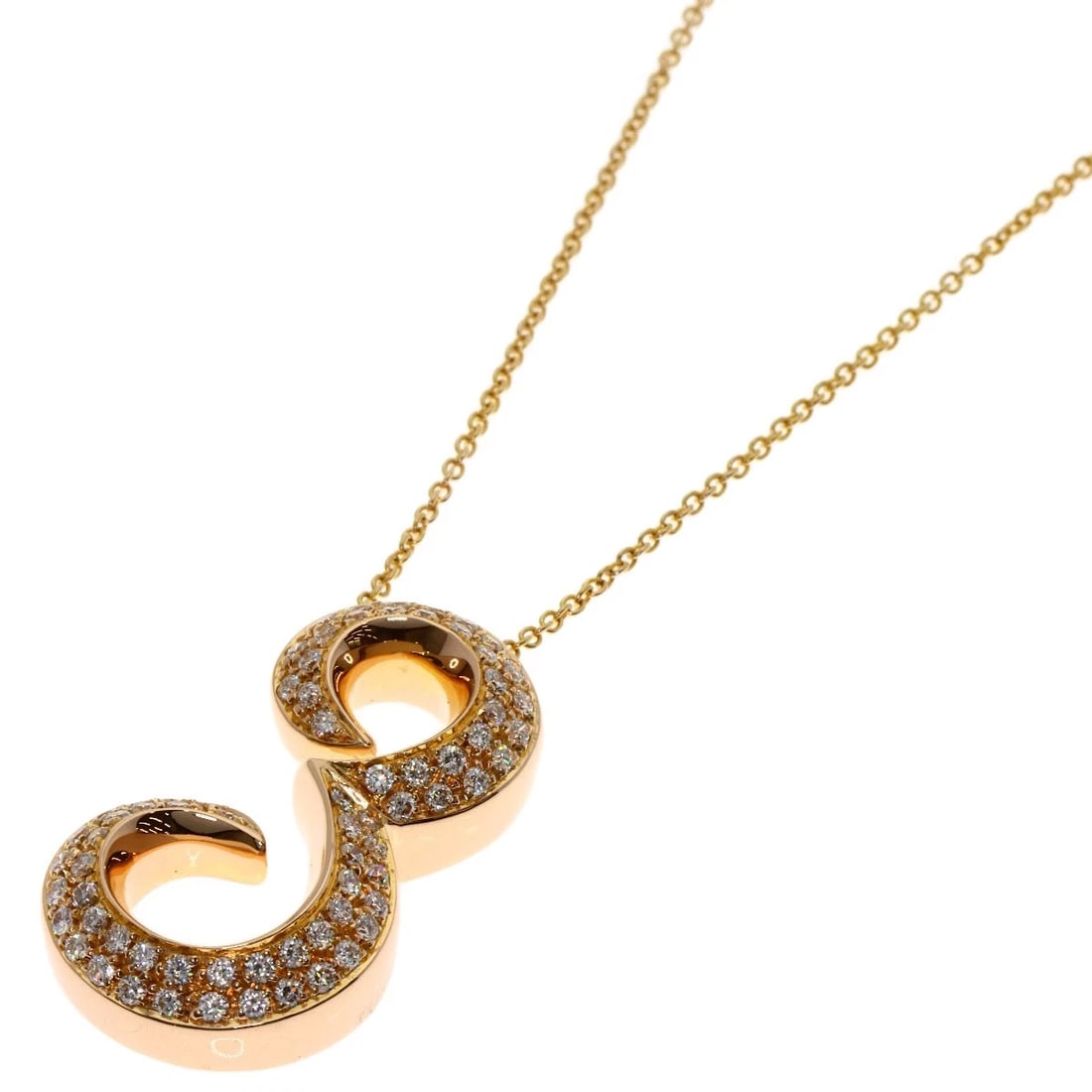 FRANCK MULLER DIAMOND PENDANT NECKLACE (1 of 5)