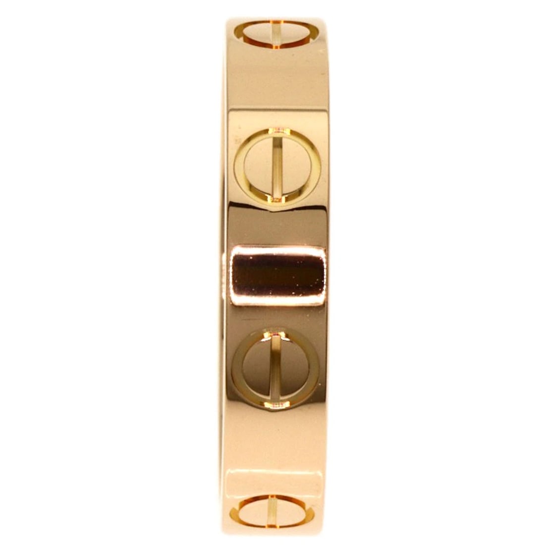 CARTIER MINI LOVE RING RING K18 PINK GOLD: CARTIER mini love ring Ring K18 Pink Gold Brand: CARTIER Type: Ring Material: K18 Pink Gold, Color: Exterior Color Gold Size: 5 (US) Accessories: None Accessories Notice: When purchasing