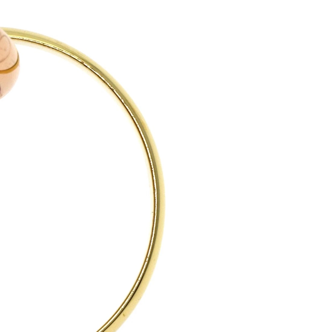 CARTIER TRINITY SM CURRENT MODEL RING K18 YELLOW GOLD: CARTIER Trinity SM current model Ring K18 Yellow Gold Brand: CARTIER Type: Ring Material: K18 Yellow Gold/18K Pink Gold/K18 White Gold, Color: Exterior Color Gold Size: 9.25 (US) Accessories: Non