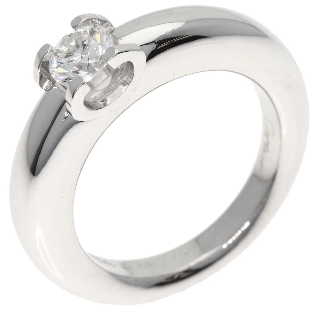 CARTIER SOLITAIRE DIAMOND RING - 2