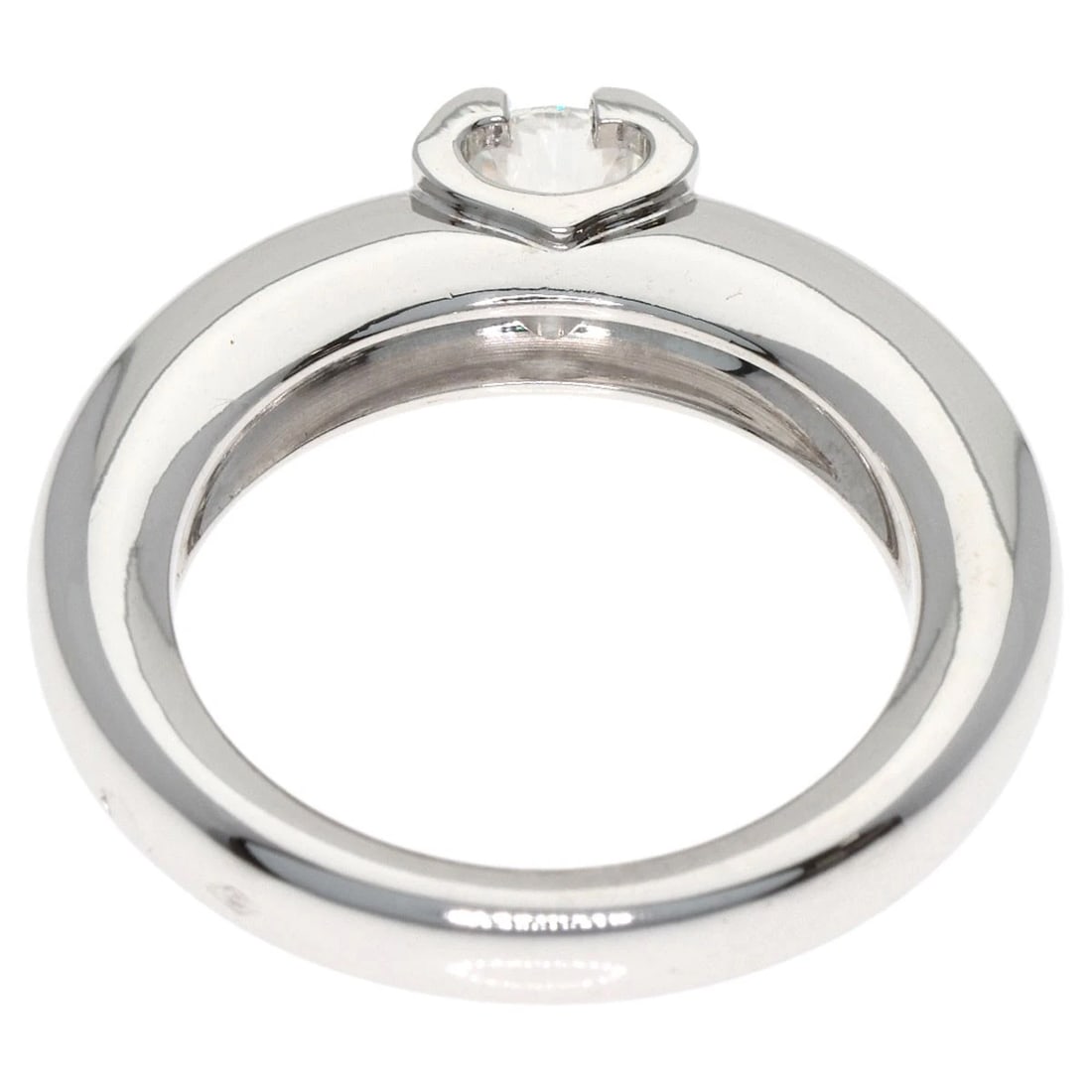 CARTIER SOLITAIRE DIAMOND RING - 4