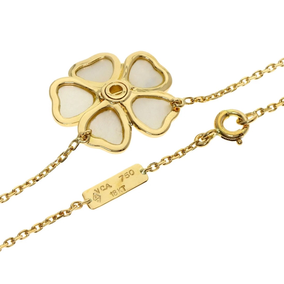 VAN CLEEF & ARPELS MINI NAVAL SHELL NECKLACE - 2