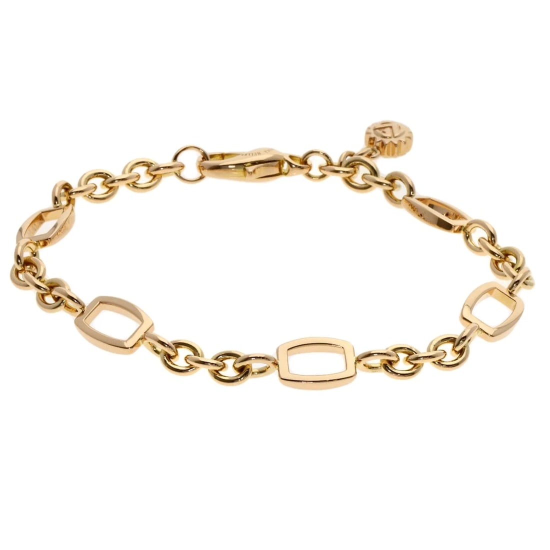 FRANCK MULLER TALISMAN CROWN CHARM TONNEAU MOTIF BRACELET (1 of 5)