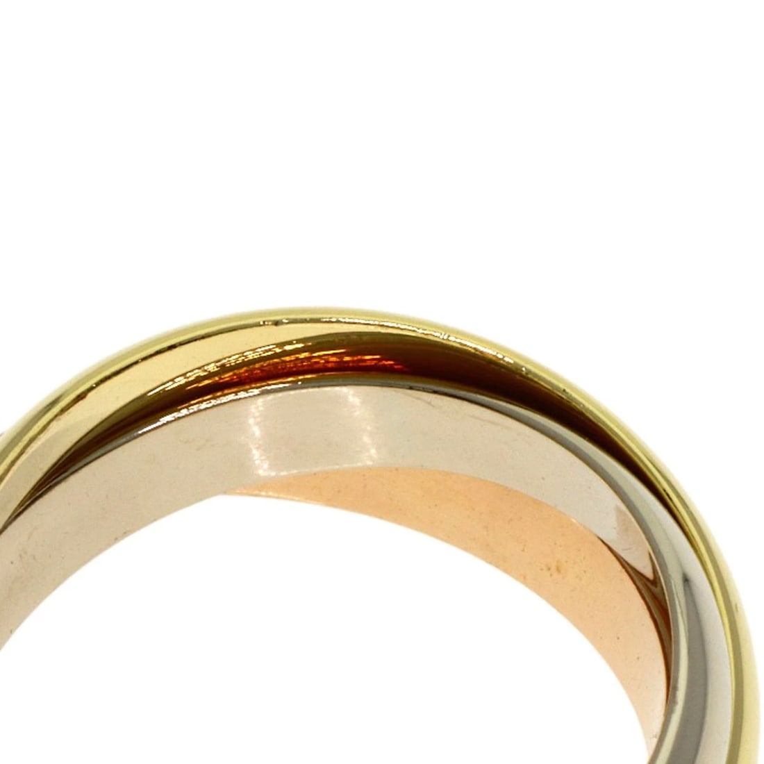 CARTIER TRINITYRING K18 YELLOW GOLD K18 WHITE GOLD (1 of 2)