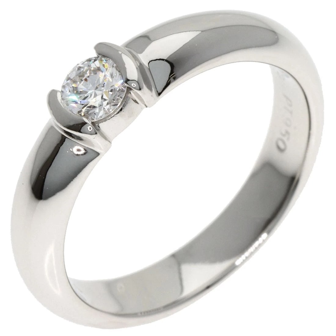 TIFFANY&CO. DOTS SOLITAIRE DIAMOND RING - 2