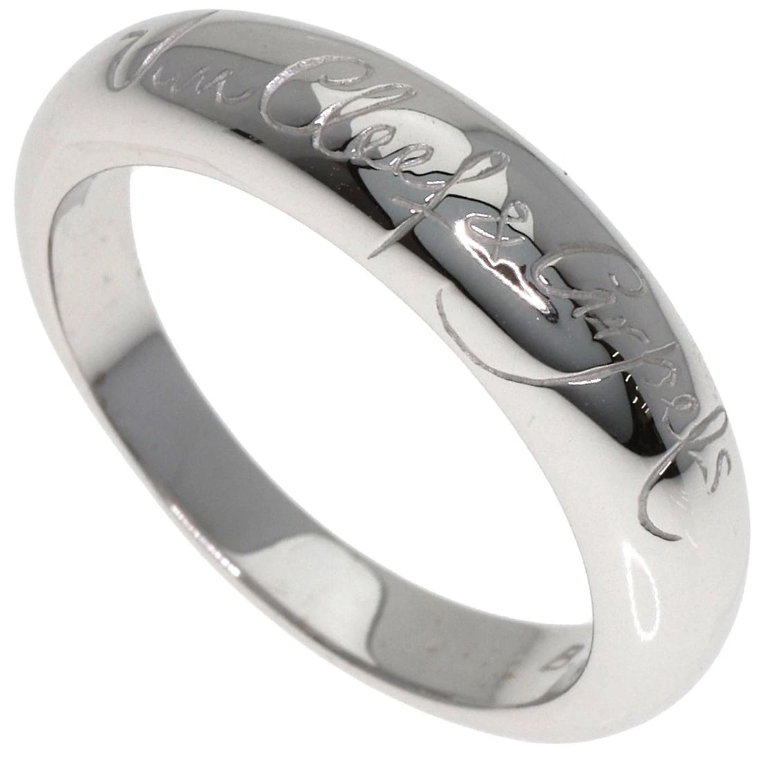 VAN CLEEF & ARPELS SENIOR TULLE RING K18 WHITE GOLD: Van Cleef & Arpels Senior tulle Ring K18 White Gold Brand: Van Cleef & Arpels Type: Ring Material: K18 White Gold, Color: Exterior Color Silver Size: 6.5 (US) Accessories: None Accessories