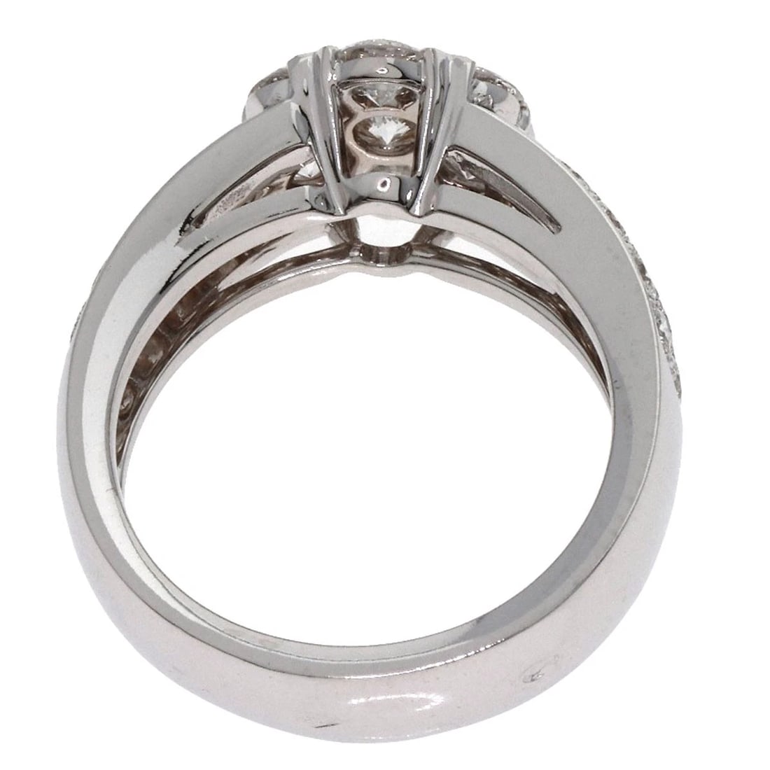 VAN CLEEF & ARPELS FLEURETTE DIAMOND RING - 4