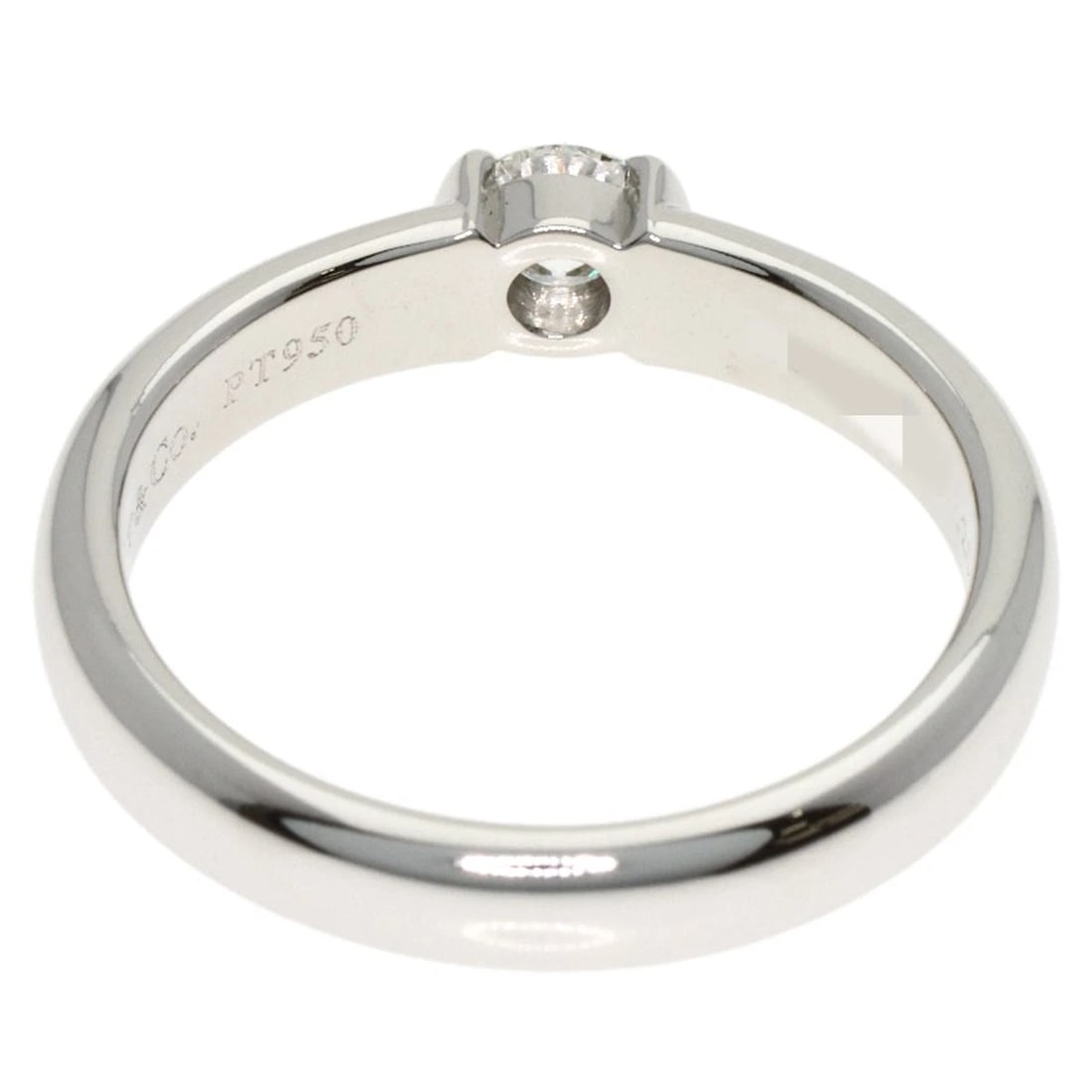 TIFFANY&CO. DOTS SOLITAIRE DIAMOND RING - 4