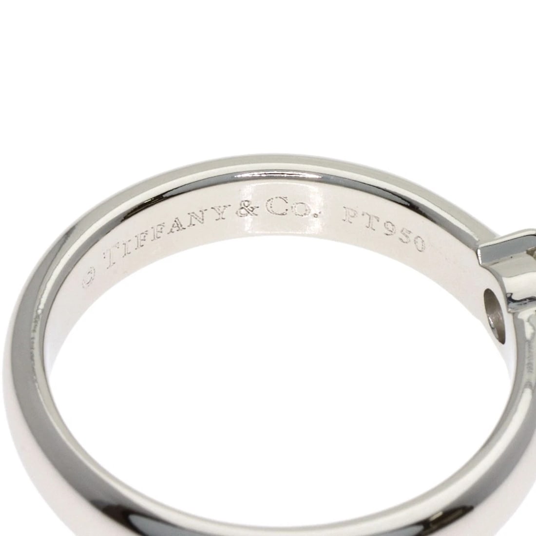 TIFFANY&CO. DOTS SOLITAIRE DIAMOND RING - 5