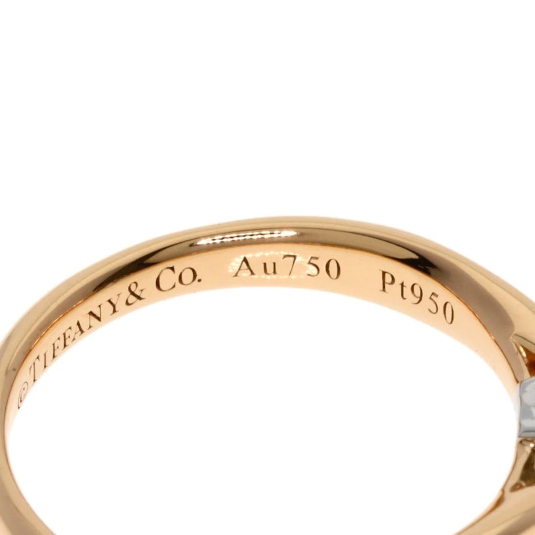 TIFFANY&CO. HARMONY SOLITAIRE DIAMOND RING - 2