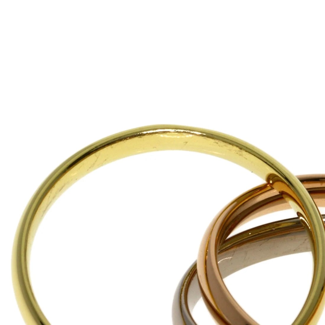 CARTIER TRINITY SMALL MODEL RING K18 YELLOW GOLD - 2