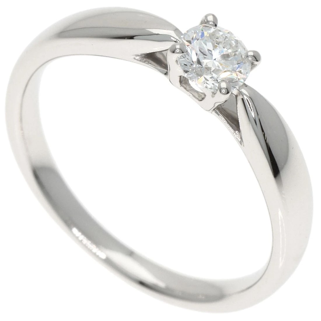 TIFFANY&CO. HARMONY DIAMOND RING PLATINUM PT950: TIFFANY&Co. Harmony Diamond Ring Platinum PT950 Brand: TIFFANY&Co. Type: Ring Material: Platinum PT950, Main Stone/Creation Natural Color: Exterior Color Silver Size: 3.5 (US) Accessories: None