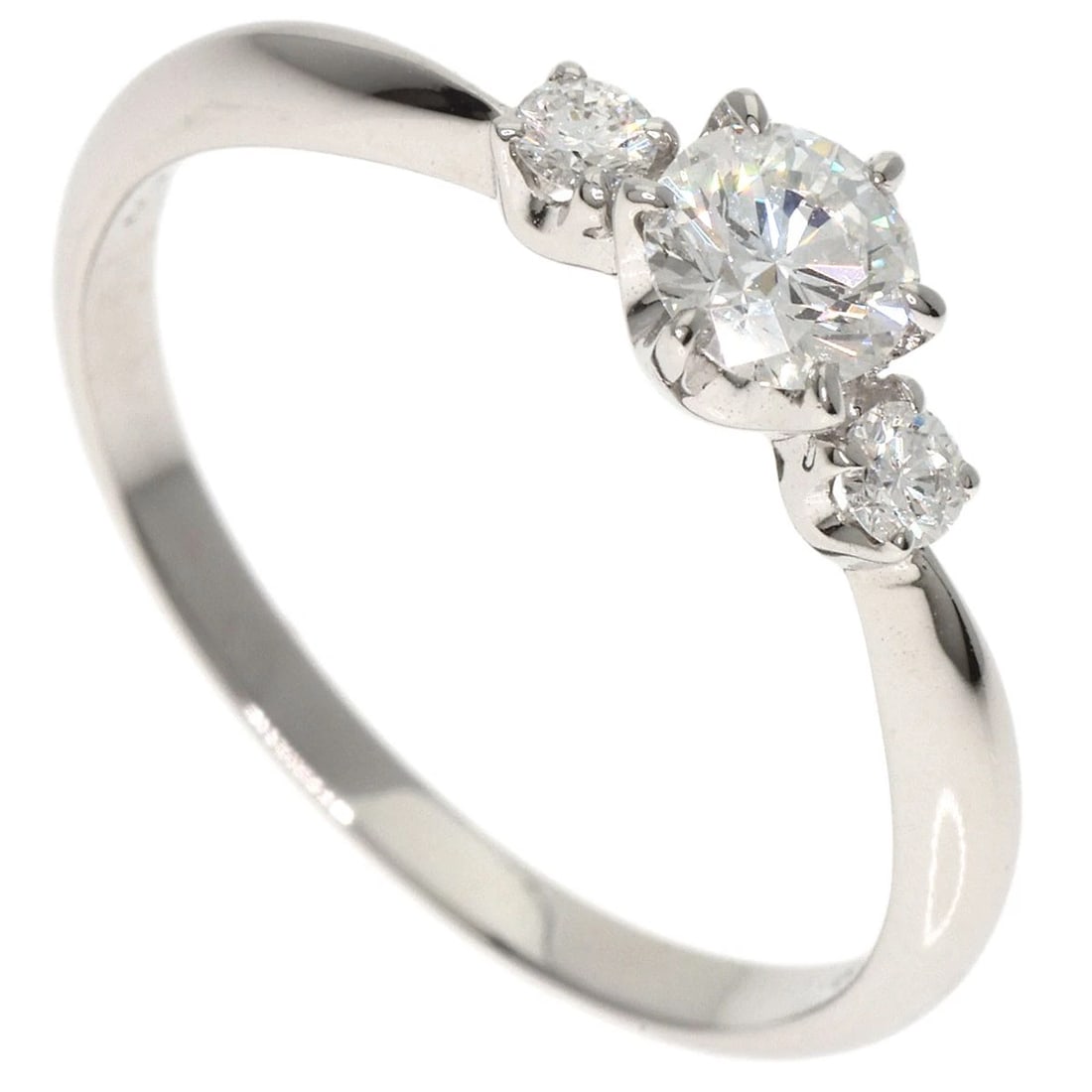 MIKIMOTO DIAMOND RING PLATINUM PT950 (1 of 3)