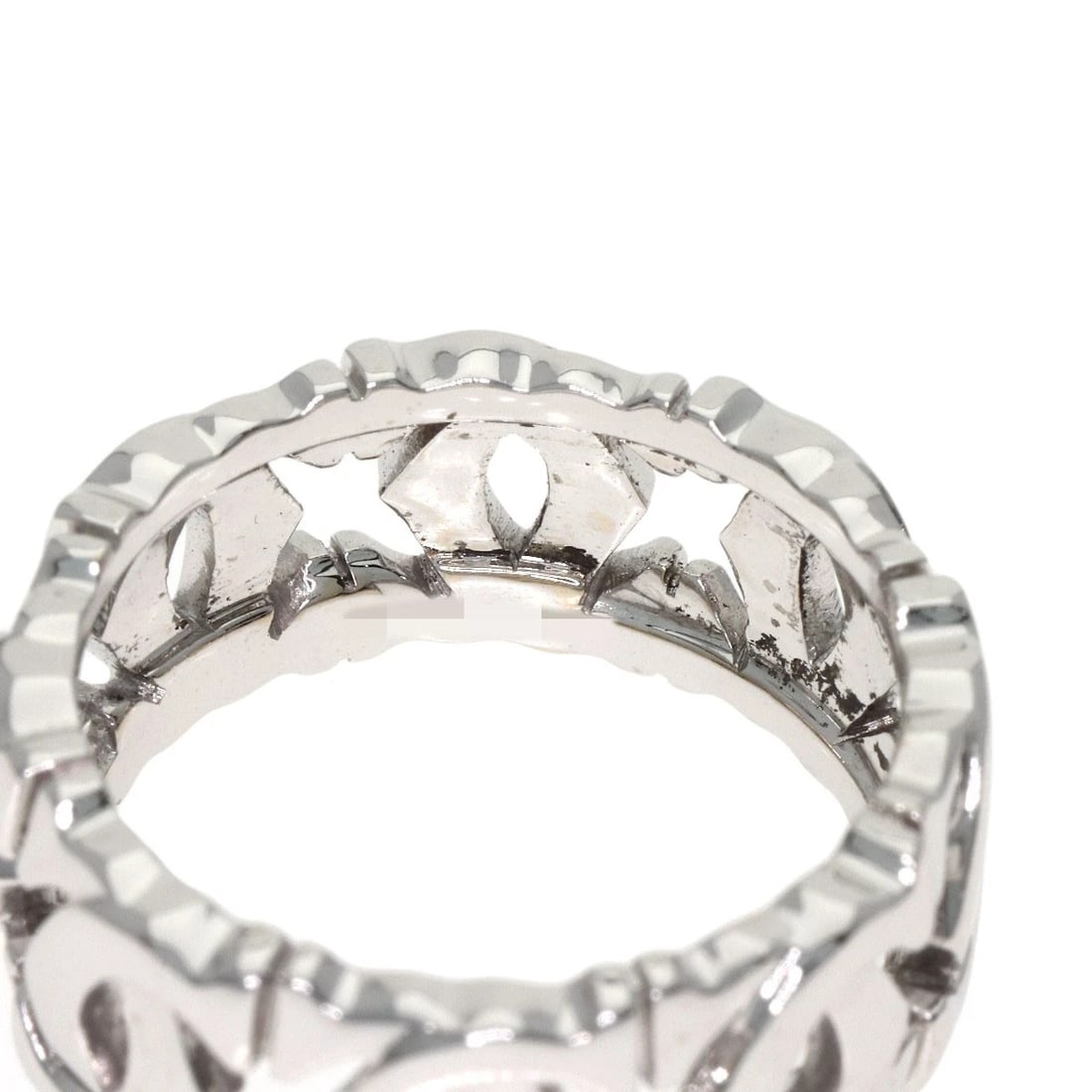 CARTIER ENTRELACES RING K18 WHITE GOLD - 4