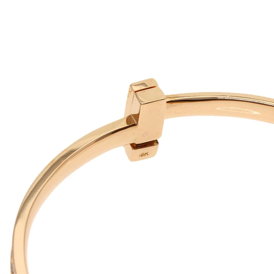 DESIGN DIAMOND BANGLE BRACELET 18K - 4