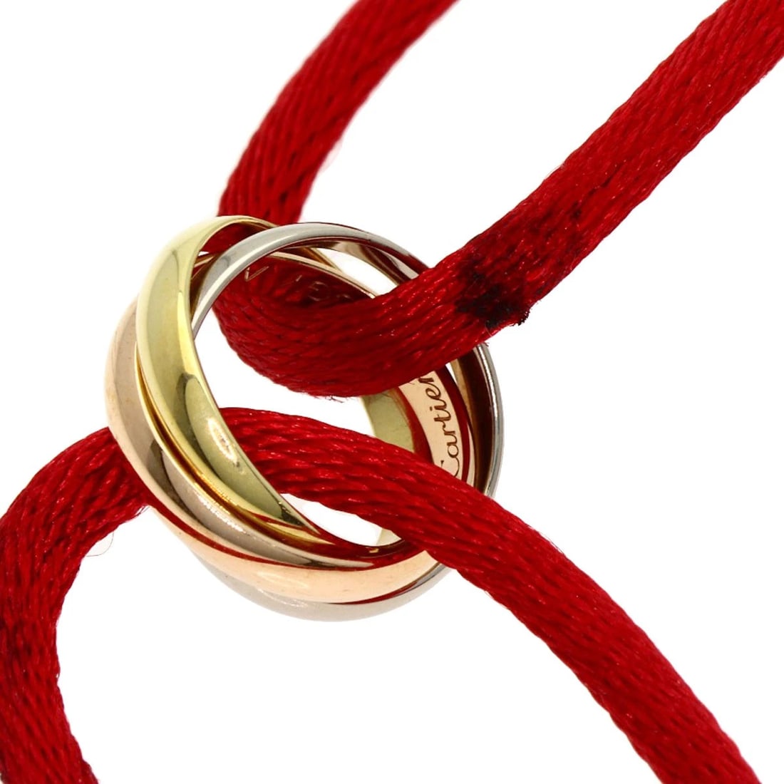 CARTIER TRINITY RED CODE BRACELET - 4