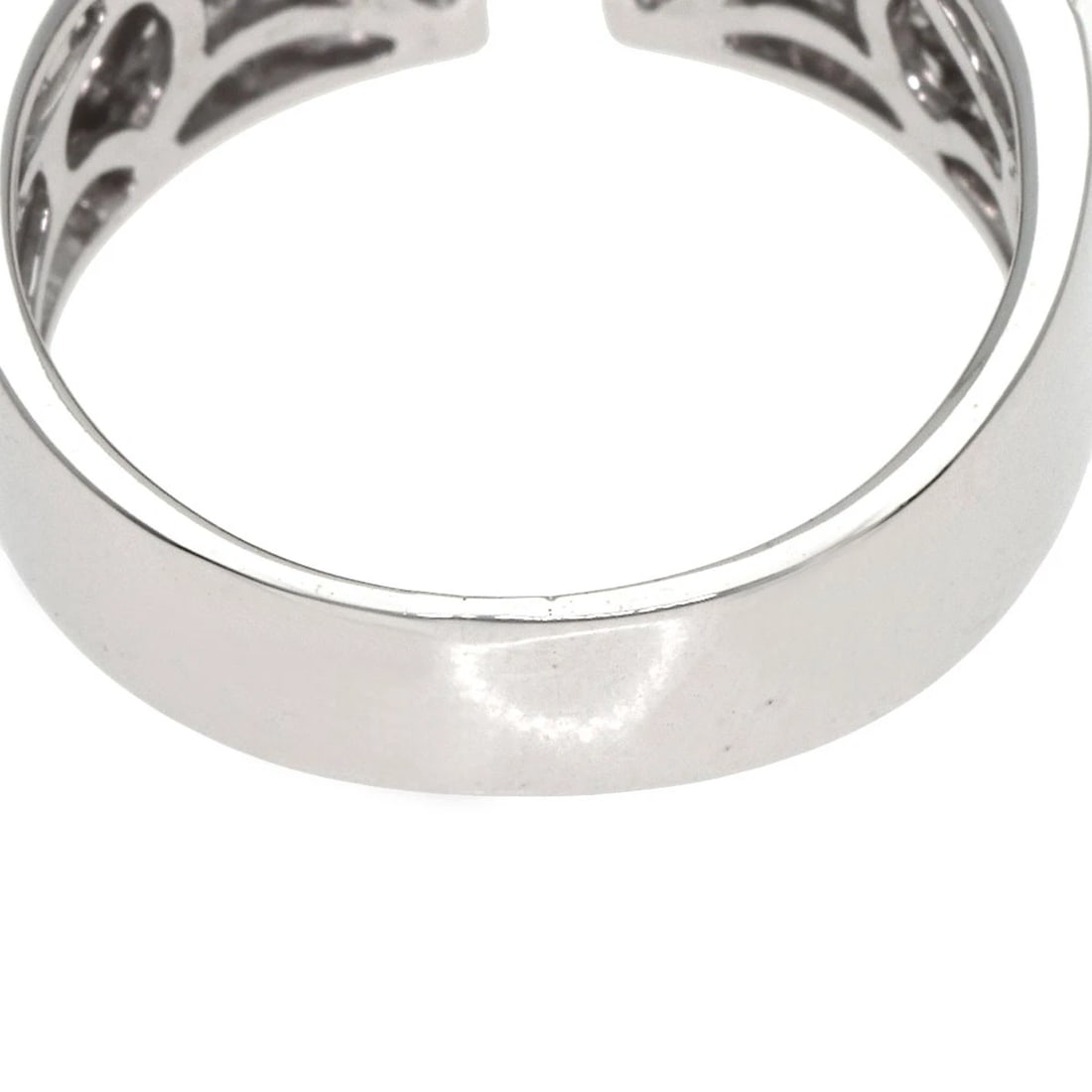 DIAMOND RING K18 WHITE GOLD - 3