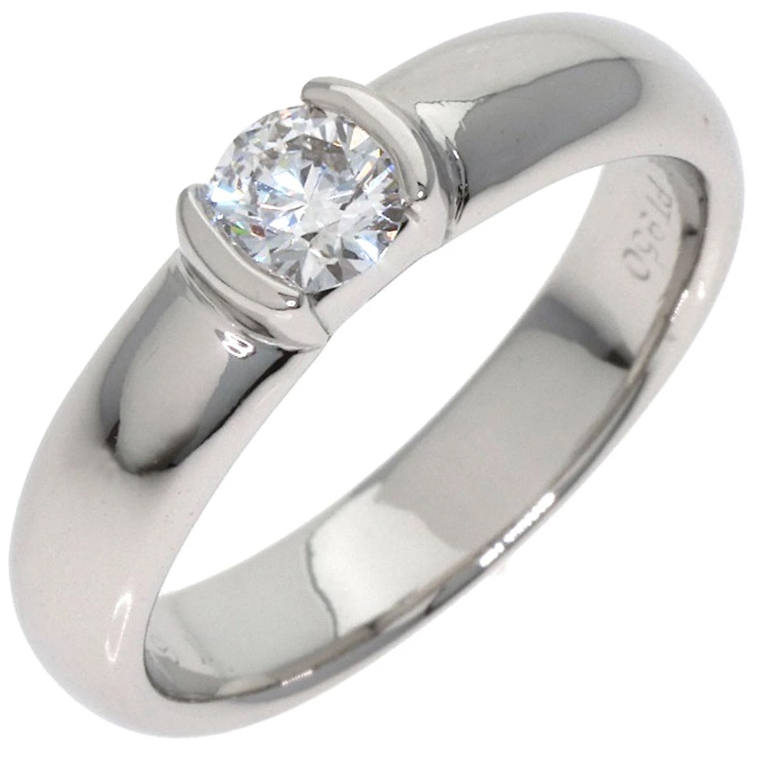 TIFFANY&CO. DOTS SOLITAIRE DIAMOND RING - 2