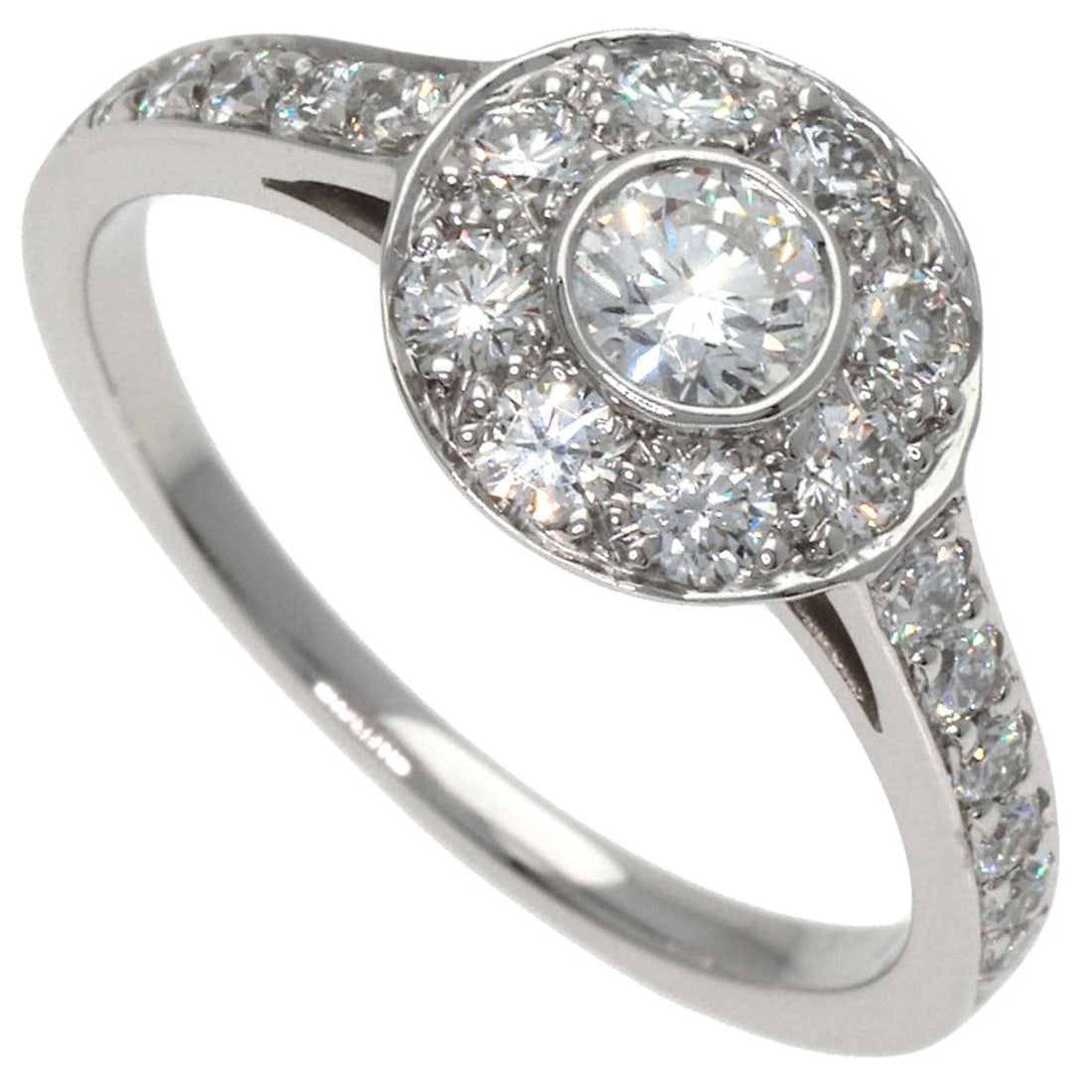 TIFFANY&CO. SOREST DIAMOND RING PLATINUM PT950 (1 of 6)