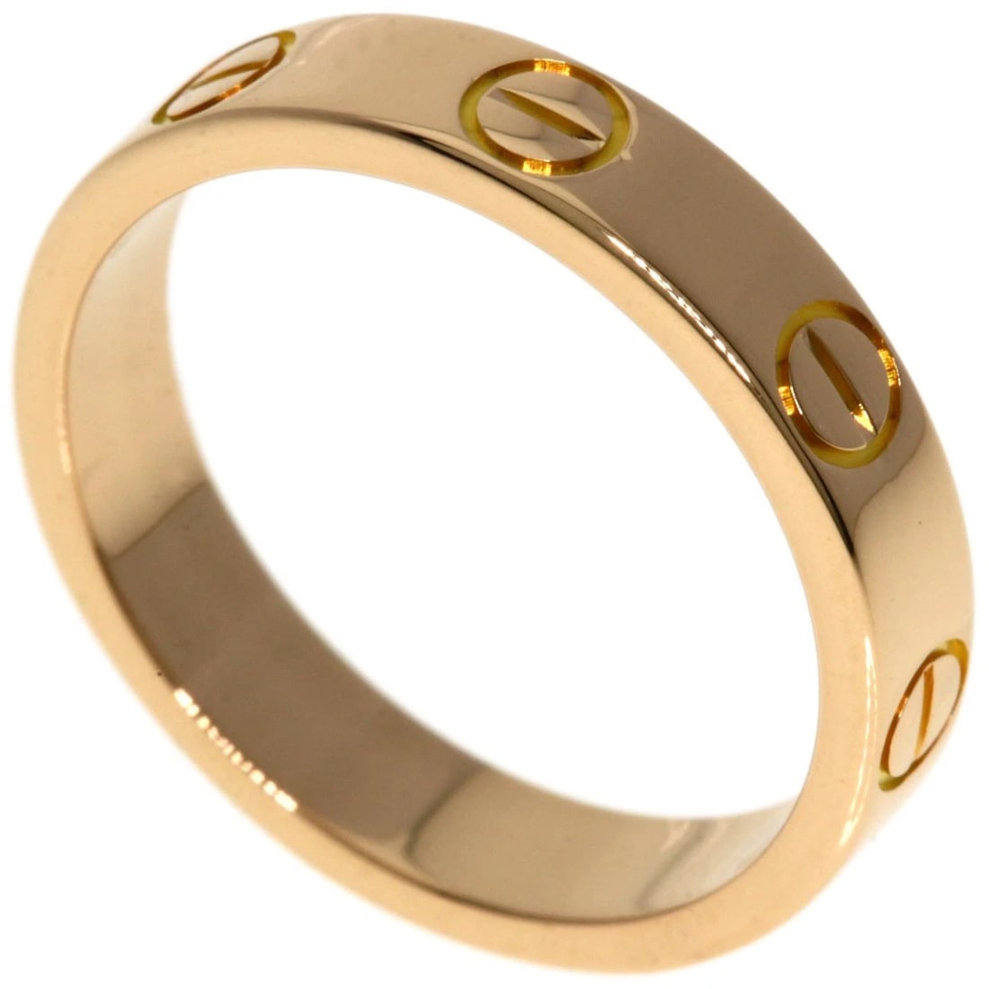 CARTIER MINI LOVE RINGRING K18 PINK GOLD: CARTIER Mini love ringRing K18 Pink Gold Brand: CARTIER Type: Ring Material: K18 Pink Gold, Color: Exterior Color Gold Size: 4.5 (US) Accessories: None Accessories Notice: When purchasing