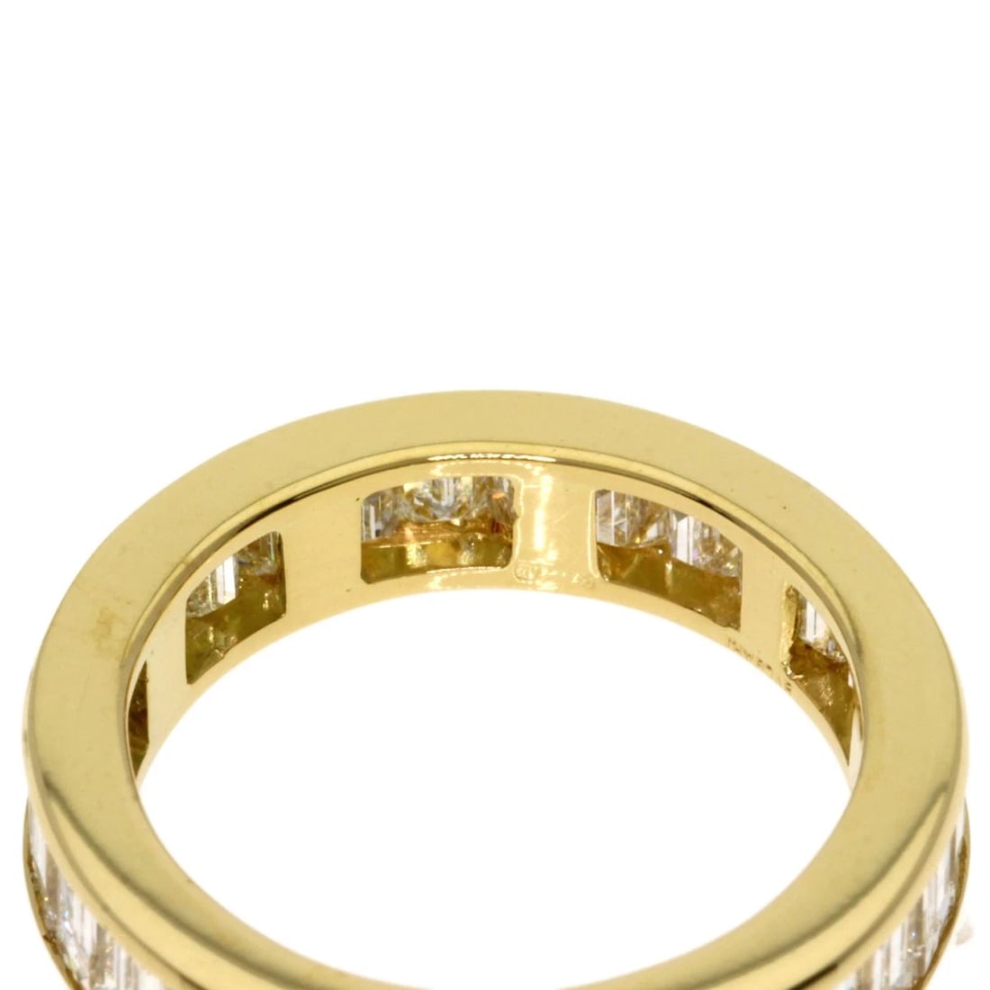 BVLGARI BUCKET DIAMOND FULL ETERNITY RING - 7