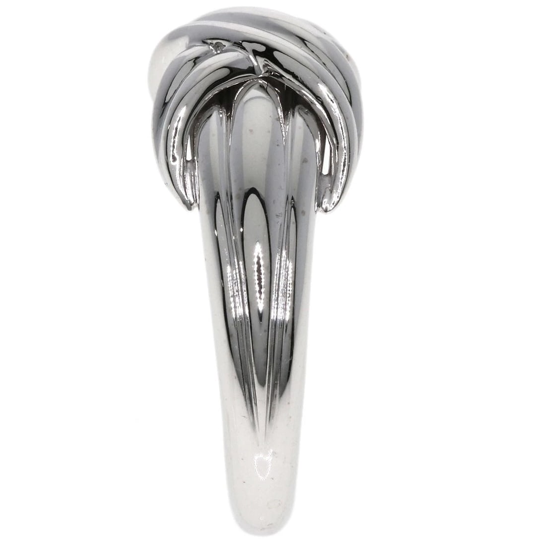 TIFFANY&CO. SIGNATURE RING K18 WHITE GOLD: TIFFANY&Co. Signature Ring K18 White Gold Brand: TIFFANY&Co. Type: Ring Material: K18 White Gold, Color: Exterior Color Silver Size: 6.25 (US) Accessories: None Accessories Notice: When pu