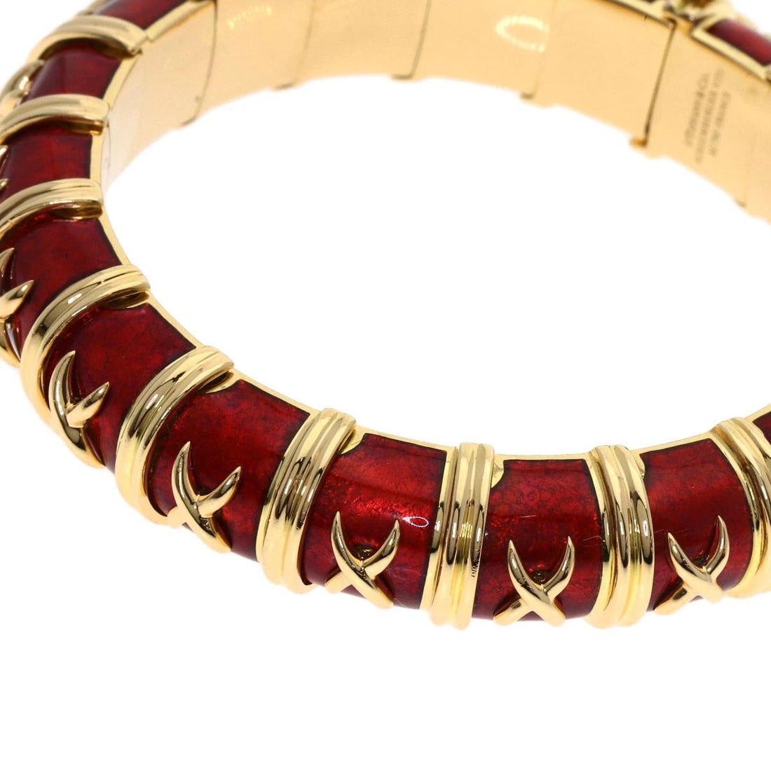 TIFFANY&CO. ENAMEL COLLECTION BANGLE JEAN SCHLUMBERGER BRACELET - 3