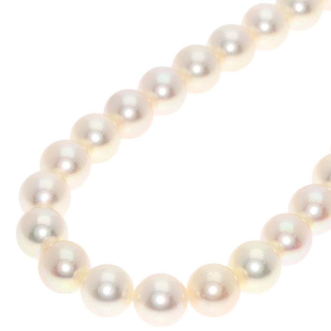 MIKIMOTO PEARL PEARL LONG NECKLACE K14 YELLOW GOLD: MIKIMOTO Pearl Pearl Long Necklace K14 Yellow Gold Brand: MIKIMOTO Type: Necklace Material: K14 Yellow Gold, Color: Exterior Color white Size: Stone Size:0.3inch/6.4-6.9mm Chain Length:43.3inch/11