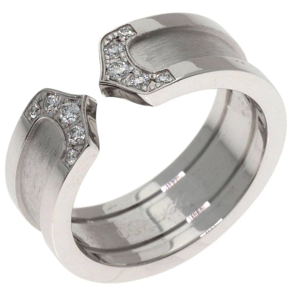 CARTIER C2 RING SM DIAMOND RING - 2