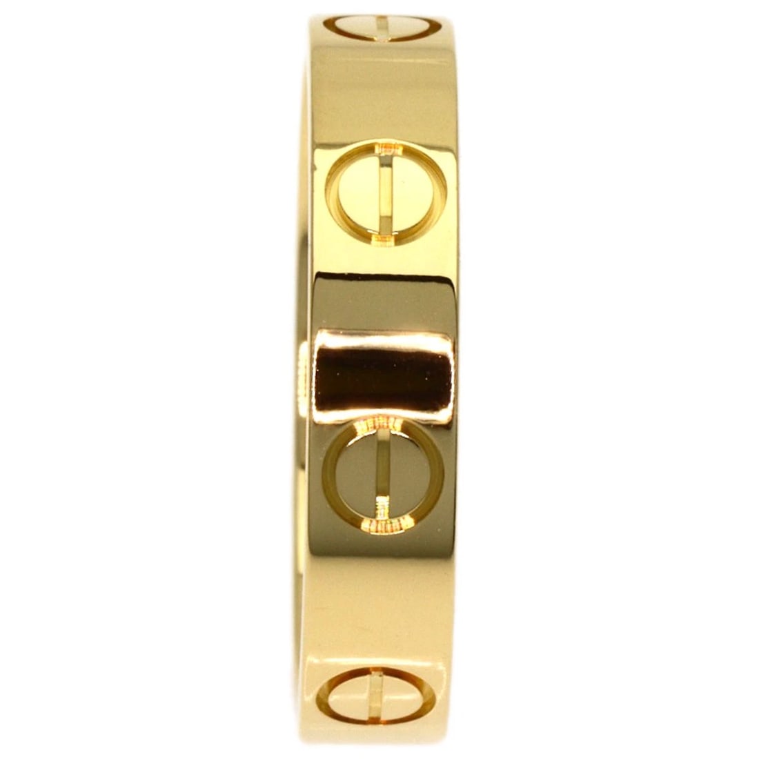 CARTIER MINI LOVE RING RING K18 YELLOW GOLD: CARTIER mini love ring Ring K18 Yellow Gold Brand: CARTIER Type: Ring Material: K18 Yellow Gold, Color: Exterior Color Gold Size: 5 (US) Accessories: None Accessories Notice: When purchasi
