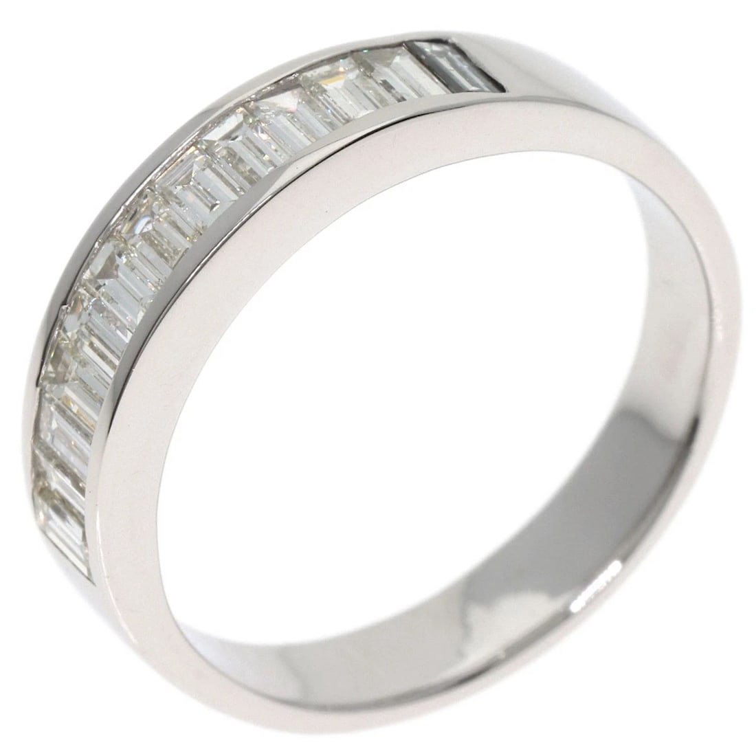 BUCKET DIAMOND HALF ETERNITY RING - 2