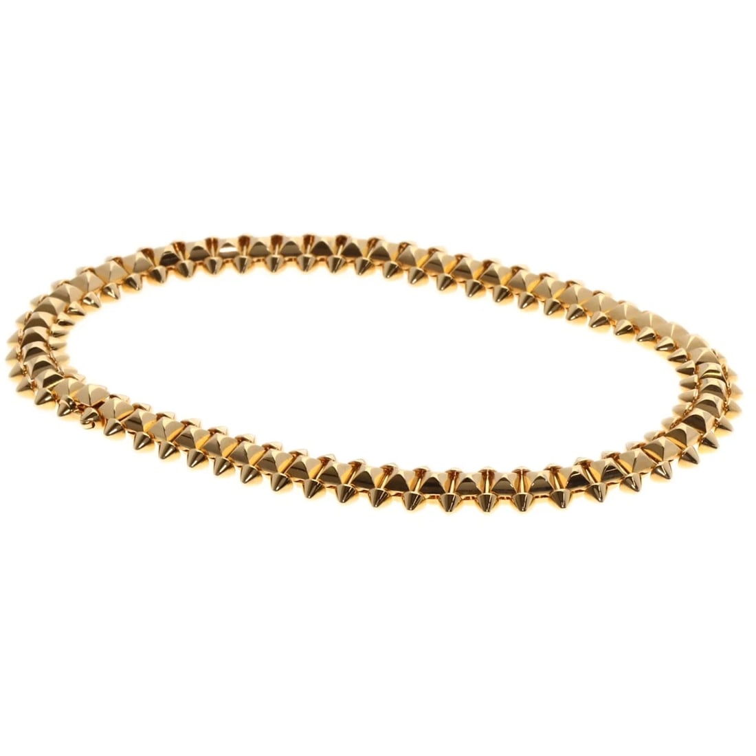 CARTIER CRASH DE CARTIER FLEXIBLE MEDIUM MODEL BRACELET: CARTIER Crash de Cartier Flexible Medium Model Bracelet Brand: CARTIER Type: Bracelet Material: K18 Pink Gold, Color: Exterior Color Gold Size: Inner Circumference:8.3inch/21cm Band