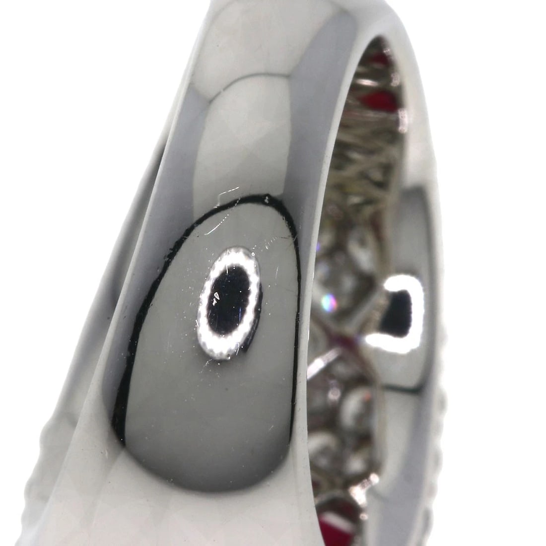 RUBY DIAMOND RING PLATINUM PT900 - 3