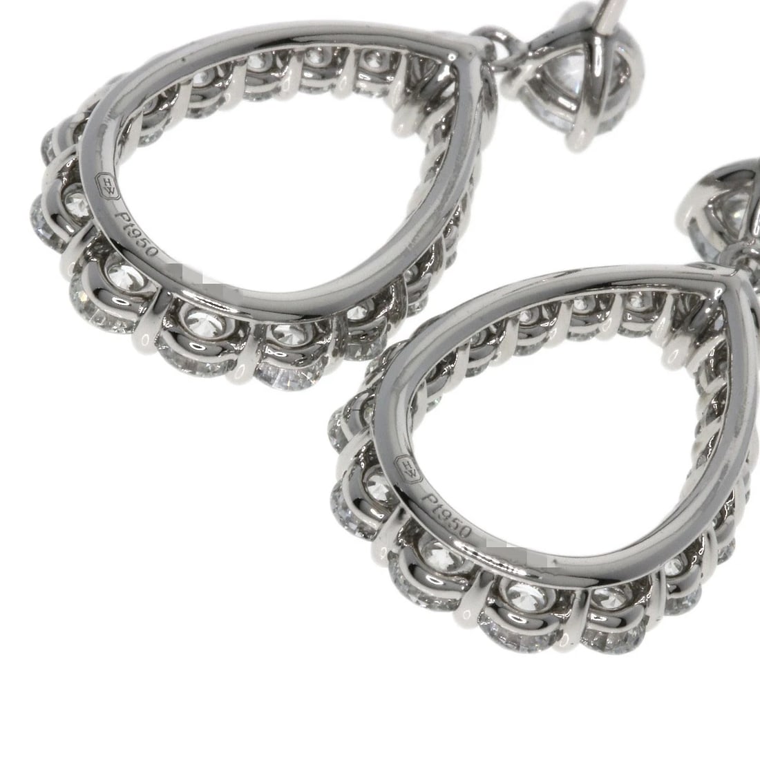 HARRY WINSTON LOOP EXTRA LARGE DIAMOND EARRING - 3