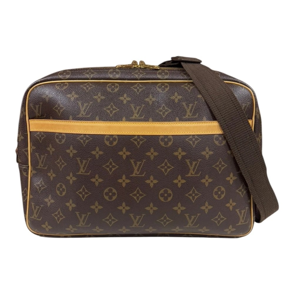 LOUIS VUITTON HANDBAG MONOGRAM CANVAS MONOGRAM REPORTER GM HANDBAG (1 of 9)