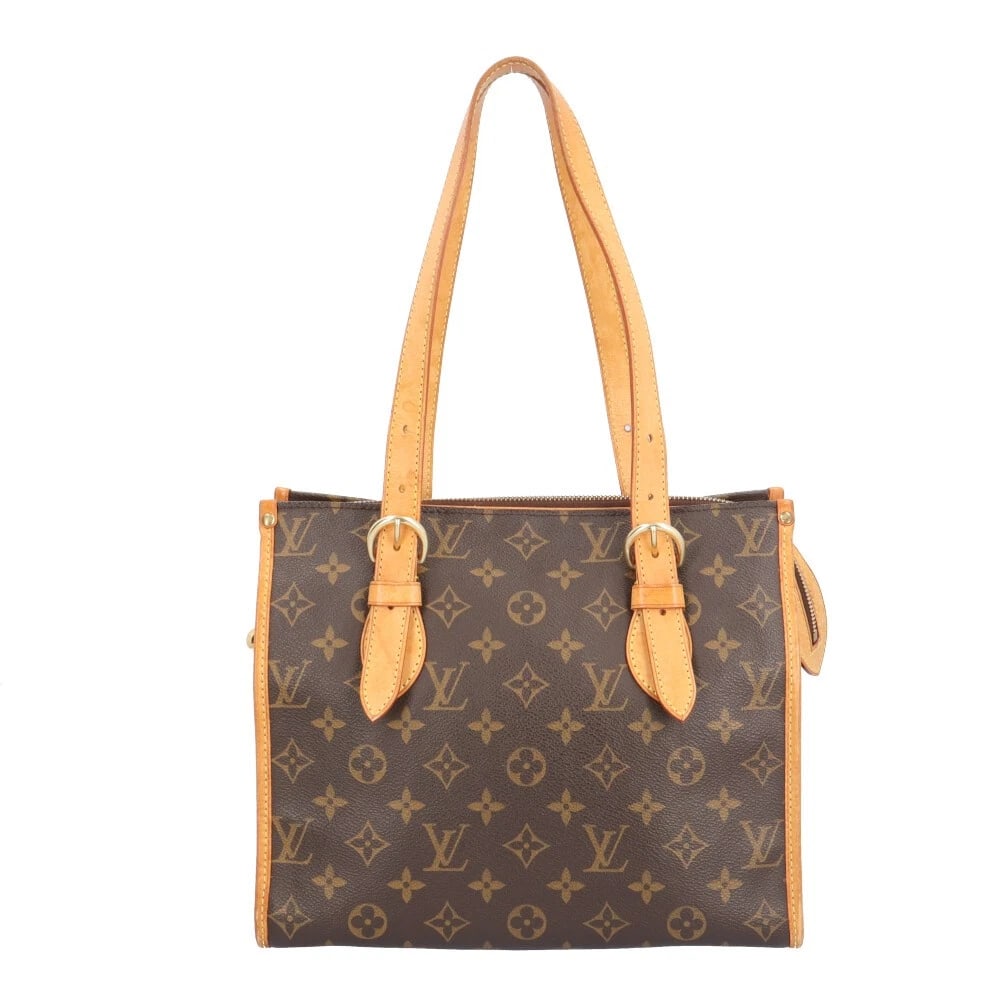 LOUIS VUITTON SHOULDER BAG MONOGRAM CANVAS POPINCOURT HAUT SHOULDER BAG: LOUIS VUITTON Shoulder Bag Monogram canvas Popincourt Haut Shoulder Bag Brand: LOUIS VUITTON Type: Shoulder Bag Material: Exterior Material Monogram canvas Color: Brown Size: W10.6 x H9.3 x D5.1in