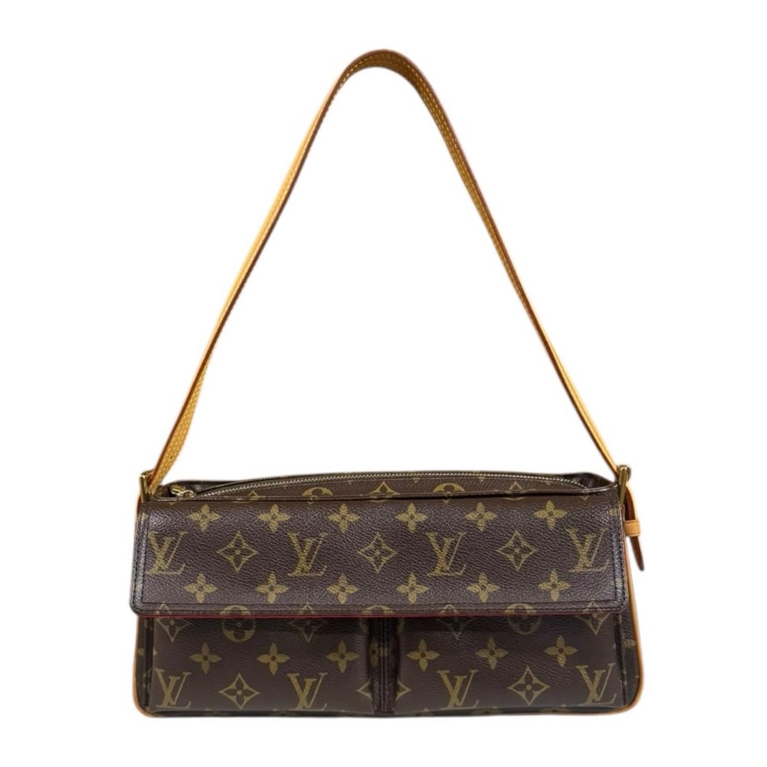 LOUIS VUITTON HANDBAG MONOGRAM CANVAS MONOGRAM VIVACITE MM SHOULDER BAG (1 of 8)