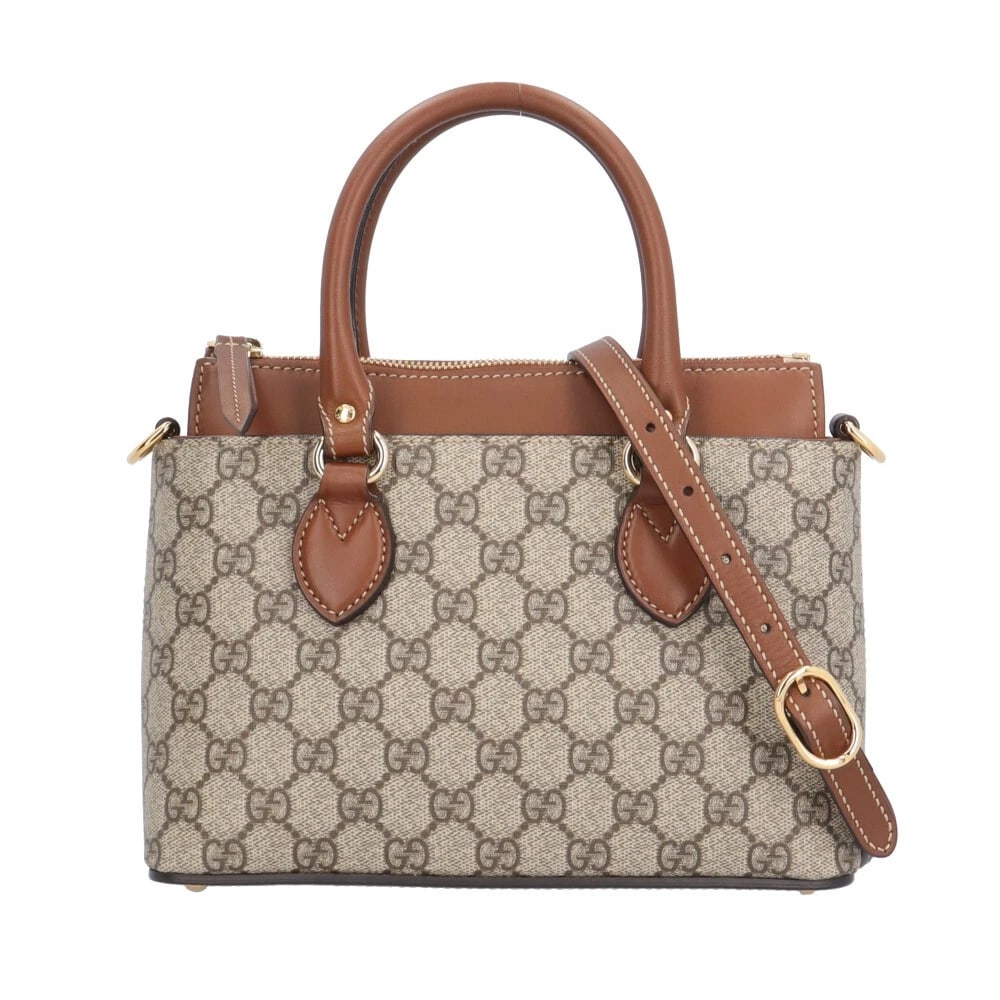 GUCCI SHOULDER BAG CROSS BODY GG SUPREME CANVAS SHOULDER BAG (1 of 6)