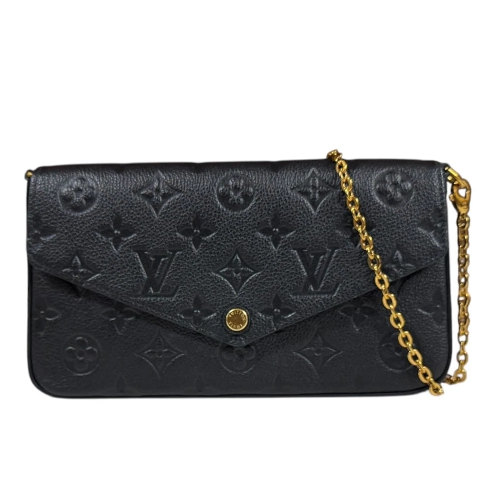 LOUIS VUITTON SHOULDER BAG MONOGRAM SHOULDER BAG: LOUIS VUITTON Shoulder Bag Monogram Shoulder Bag Brand: LOUIS VUITTON Type: Shoulder Bag Material: Exterior Material Monogram Ann Platt Color: black Size: W8.3 x H4.5 x D1.2inch Shoulder:46.5inch