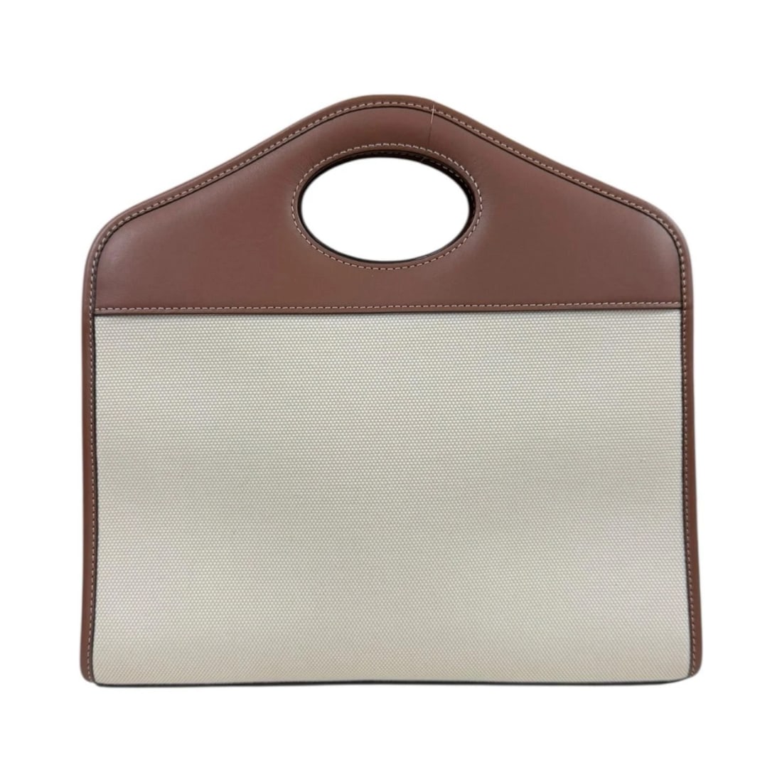 BURBERRY SHOULDER BAG CROSS BODY CANVAS LEATHER SHOULDER BAG: BURBERRY Shoulder Bag Cross Body canvas leather Shoulder Bag Brand: BURBERRY Type: Shoulder Bag Material: Exterior Material canvas Color: beige / Brown Size: W12.4 x H11.6 x D4.3inch Shoulder:36.6