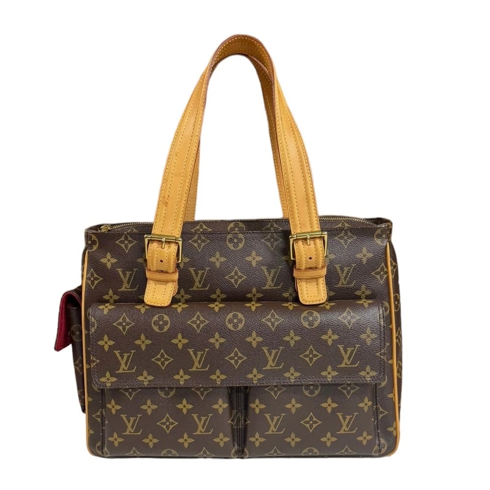LOUIS VUITTON SHOULDER BAG MONOGRAM CANVAS SHOULDER BAG: LOUIS VUITTON Shoulder Bag Monogram canvas Shoulder Bag Brand: LOUIS VUITTON Type: Shoulder Bag Material: Exterior Material Monogram canvas Color: Brown Size: W14.4 x H10.4 x D4.5inch