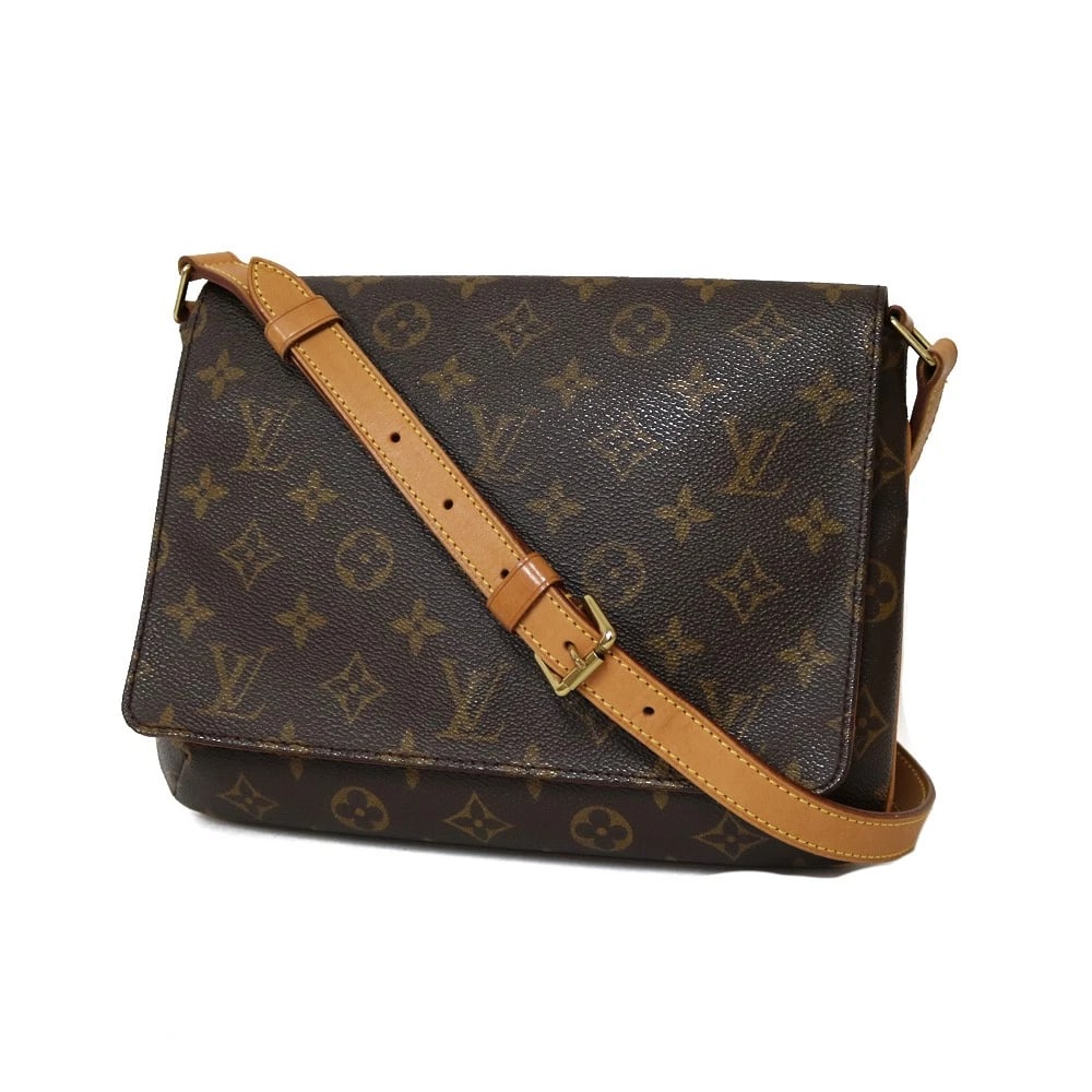 LOUIS VUITTON SHOULDER BAG BROWN MONOGRAM SHOULDER BAG (1 of 7)