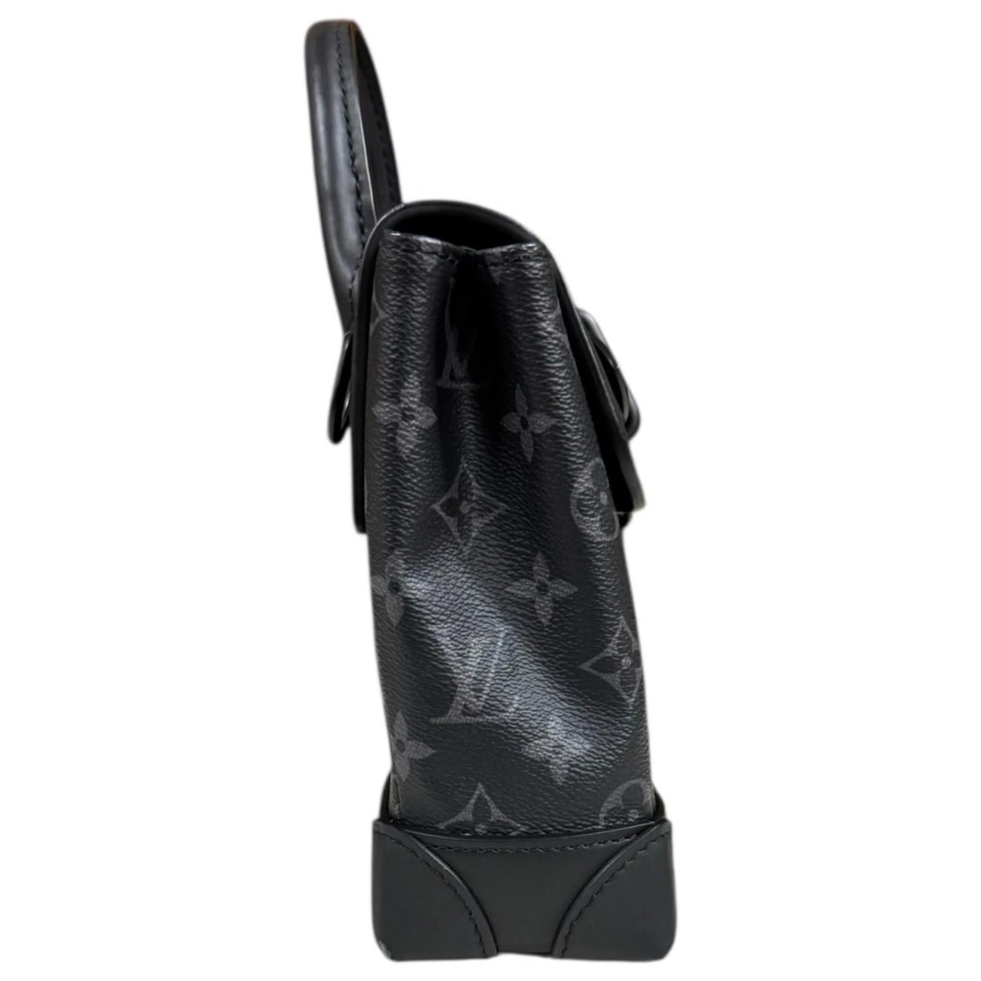 LOUIS VUITTON HANDBAG MONOGRAM ECLIPSE STEAMER HANDBAG - 3