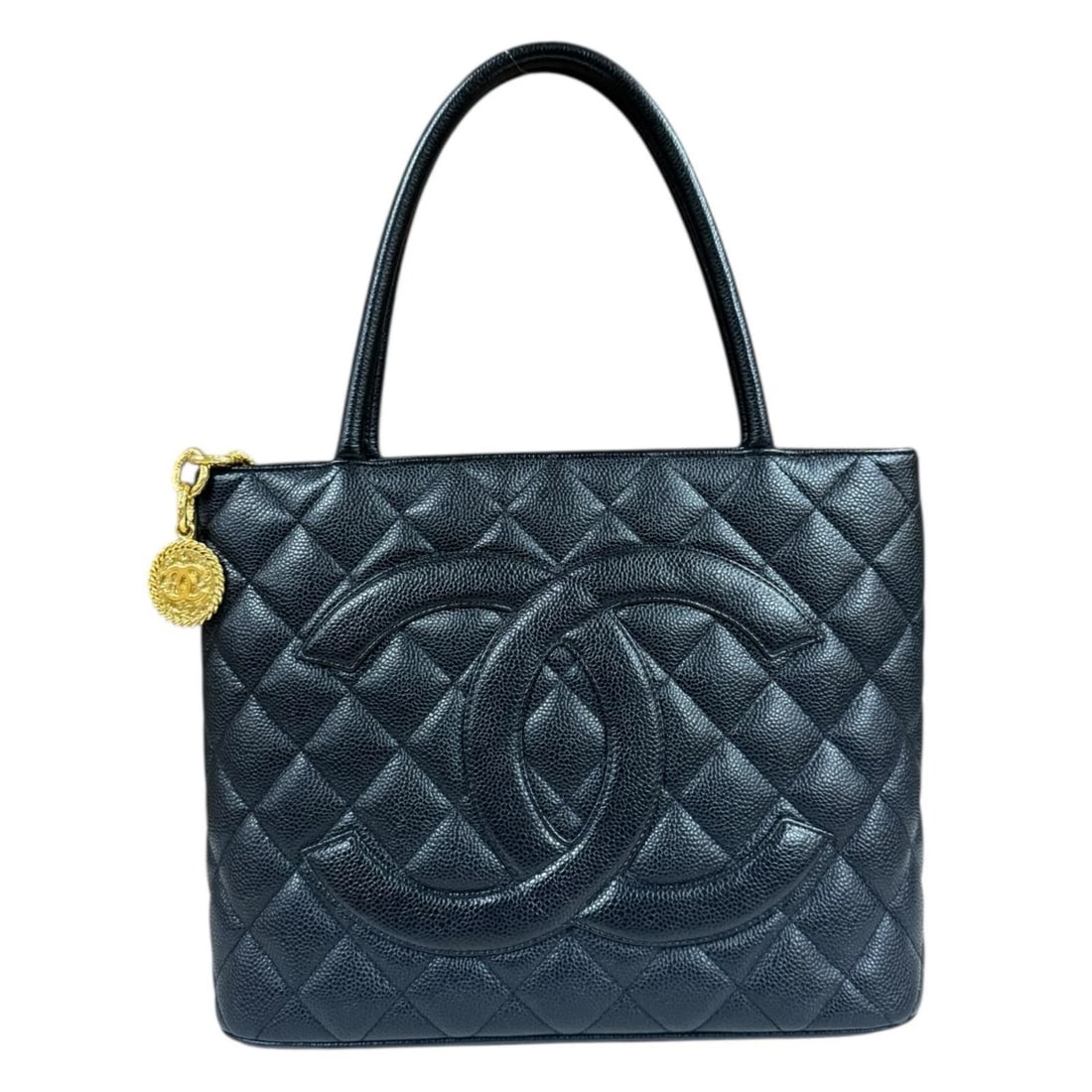 CHANEL TOTE BAG CAVIARSKIN STANDARD TOTE BAG (1 of 9)