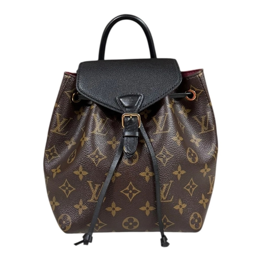 LOUIS VUITTON BACKPACK Â· DAYPACK BACKPACK Â· DAYPACK: LOUIS VUITTON Backpack Â· Daypack Backpack Â· Daypack Brand: LOUIS VUITTON Type: Backpack Â· Daypack Material: Exterior Material Monogram canvas Color: Brown / black Size: W6.3 x H8.3 x D4.3