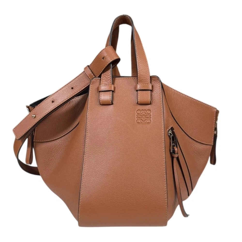 LOEWE SHOULDER BAG CROSS BODY LEATHER SHOULDER BAG: LOEWE Shoulder Bag Cross Body leather Shoulder Bag Brand: LOEWE Type: Shoulder Bag Material: Exterior Material leather Color: Brown Size: W5.3 x H9.1 x D11.4inch Handle:9.4inch Shoulder:37.8inch