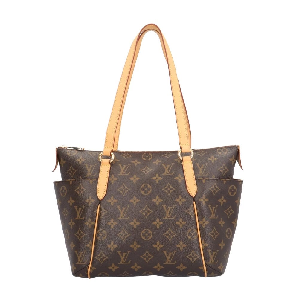 LOUIS VUITTON TOTE BAG MONOGRAM CANVAS TOTALLY PM TOTE BAG: LOUIS VUITTON Tote Bag Monogram canvas Totally PM Tote Bag Brand: LOUIS VUITTON Type: Tote Bag Material: Exterior Material Monogram canvas Color: Brown Size: W11.0 x H9.4 x D5.5inch Shoulder:22.0i