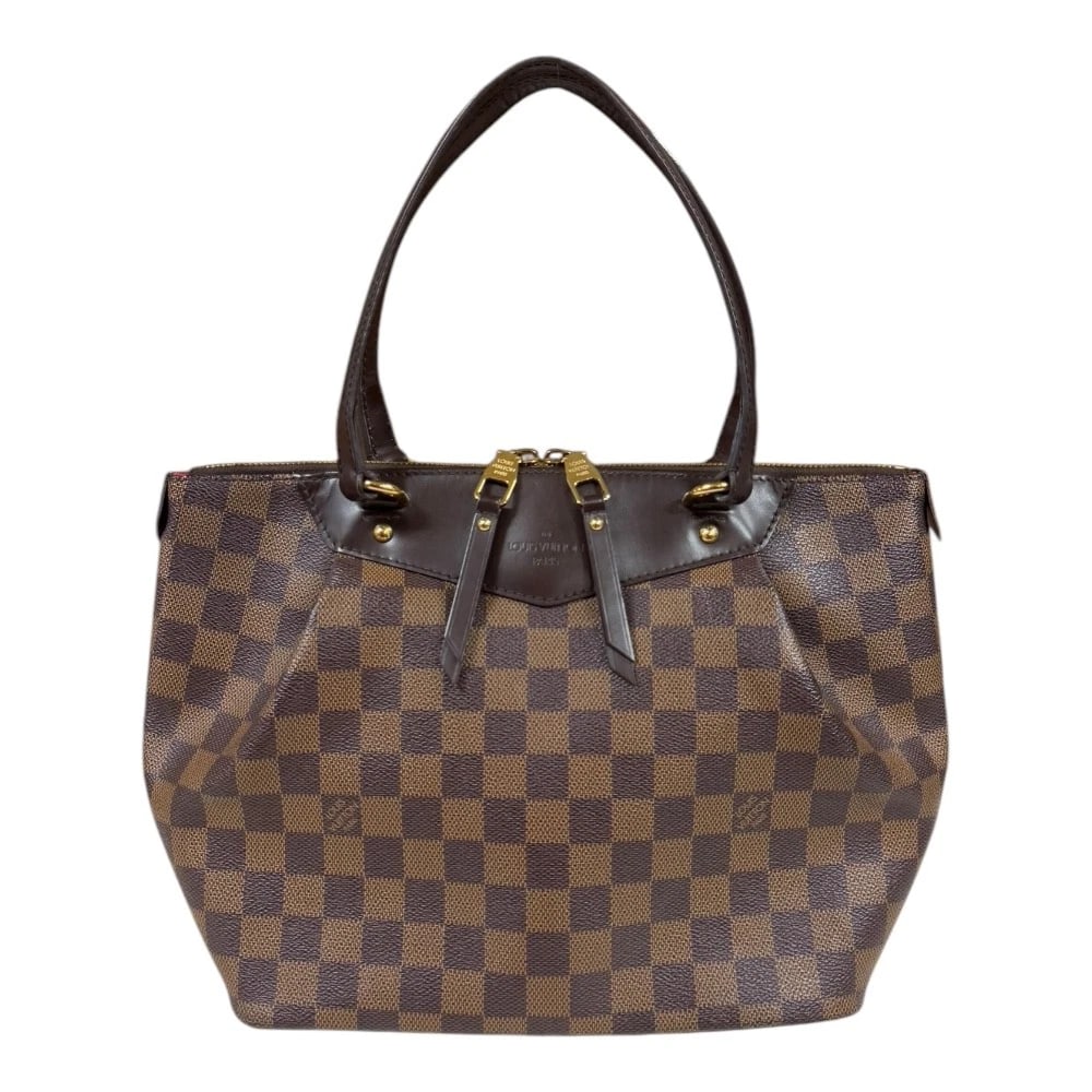 LOUIS VUITTON SHOULDER BAG DAMIER SHOULDER BAG: LOUIS VUITTON Shoulder Bag Damier Shoulder Bag Brand: LOUIS VUITTON Type: Shoulder Bag Material: Exterior Material Damier canvas Color: Brown Size: W9.8 x H8.7 x D5.5inch Shoulder:16.5inch Access